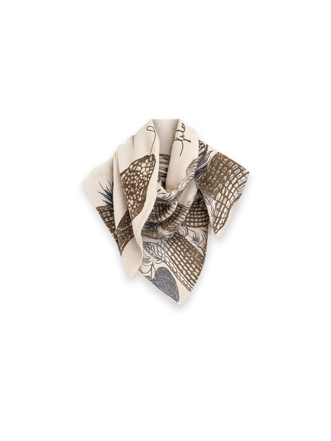 Triangle Scarf Print