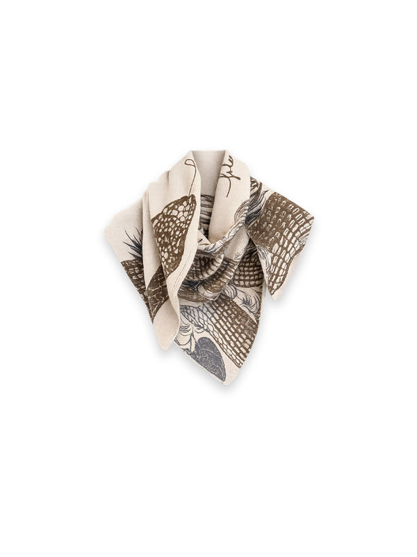 Triangle Scarf Print