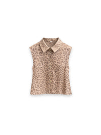 Sunrise Bluse – Ausdrucksstarker Print mit fließender Silhouette