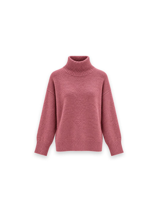 Plena Pullover – Kuschelig weicher Strickpullover mit voluminösem Rollkragen und lässiger Oversize-Silhouette