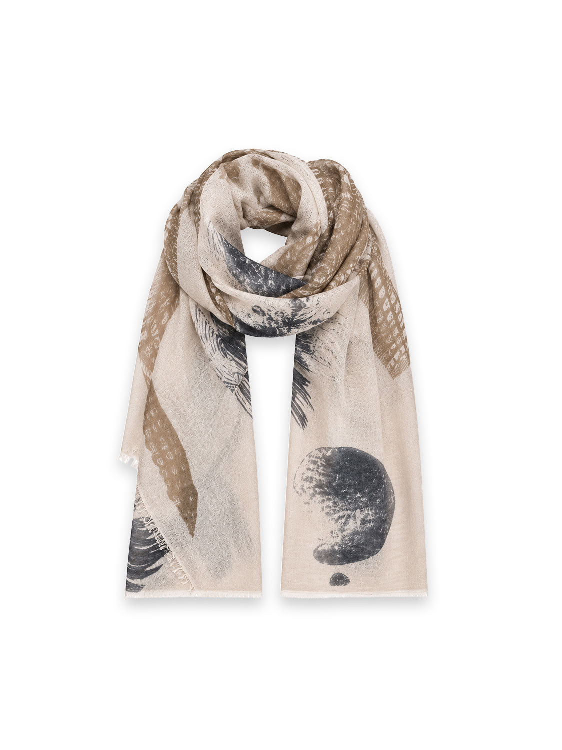 Felted Stole Print