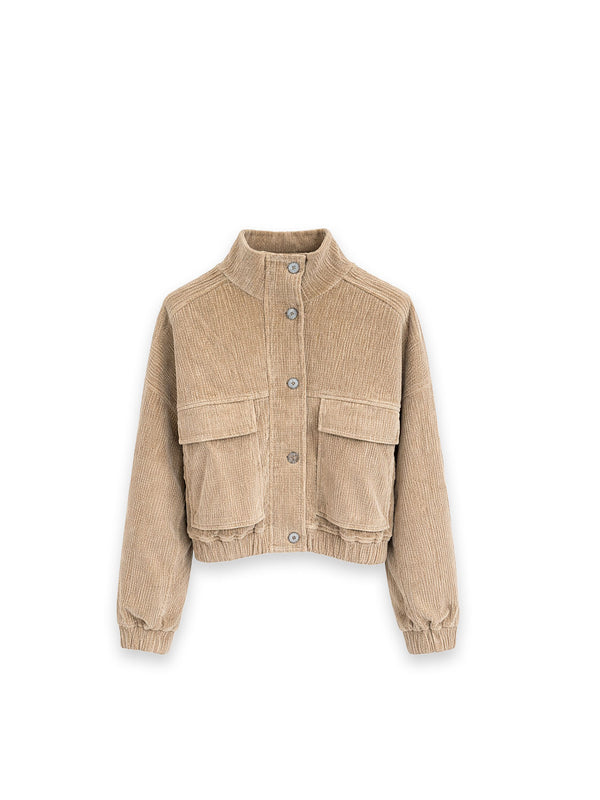 Thank - Kurze samtige Jacke 