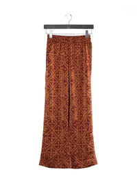 Weite Hose aus Seide