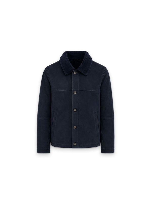 Jacke mit Fellkragen