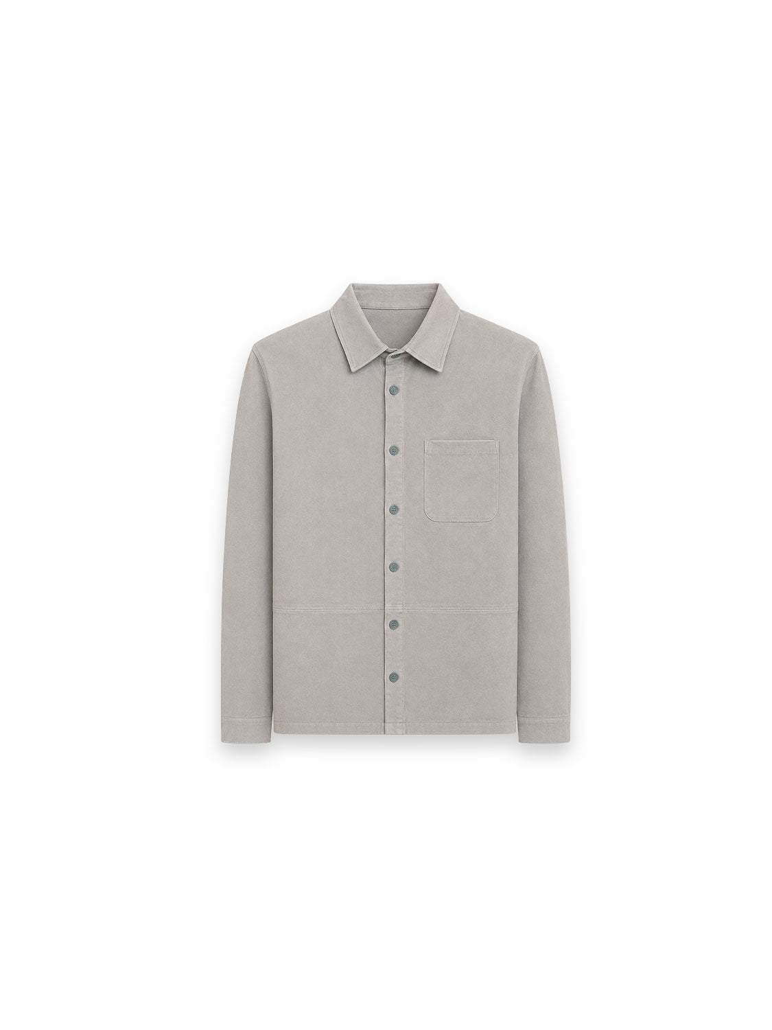 Lederhemd mit cleaner Silhouette und modernem Look