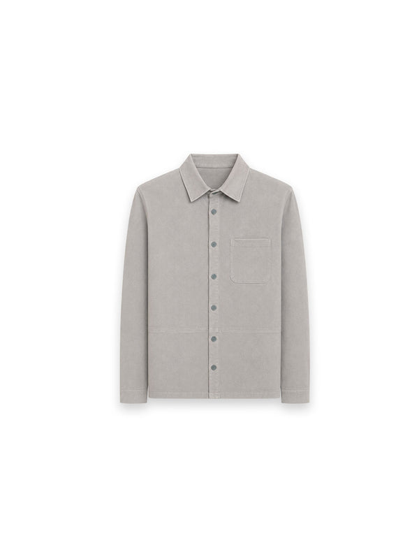 Lederhemd mit cleaner Silhouette und modernem Look