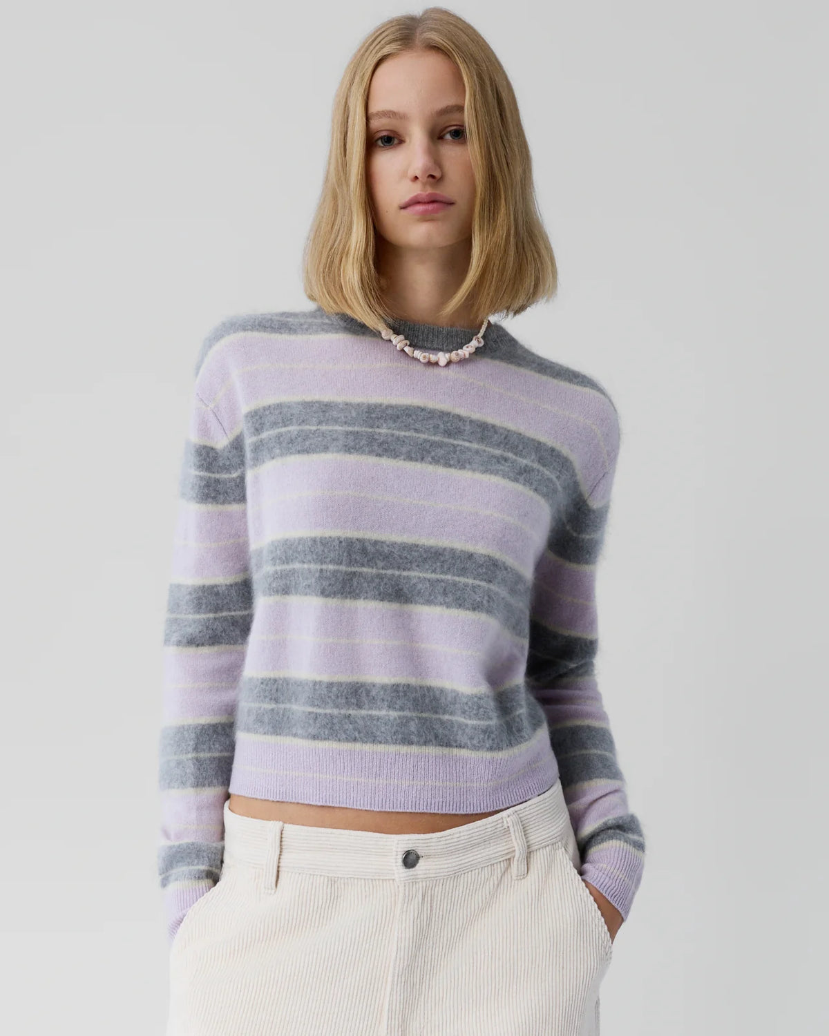 Grizzly Stripe Crew - Pullover mit Streifen