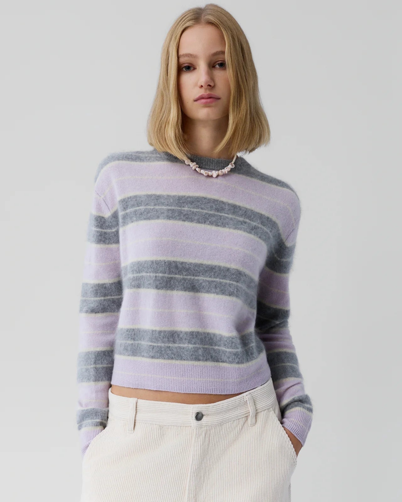 Grizzly Stripe Crew - Pullover mit Streifen