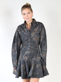 Printed – Hemdkleid mit Print