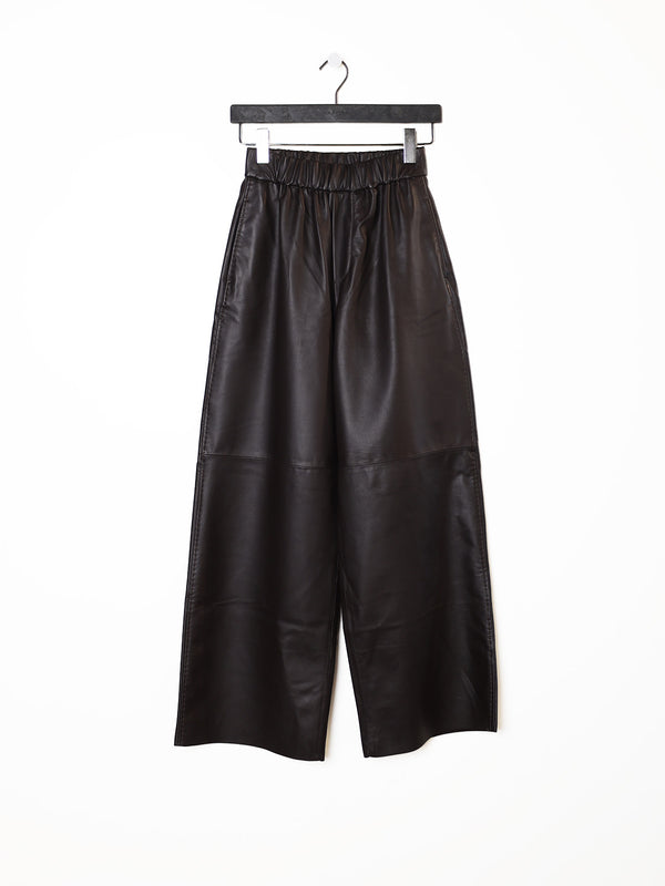 Jasmine – Breite Hose aus Lammleder