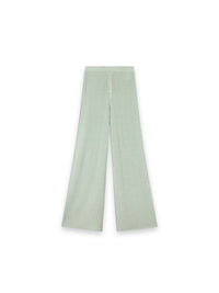Rib Hose mit weiter Silhouette