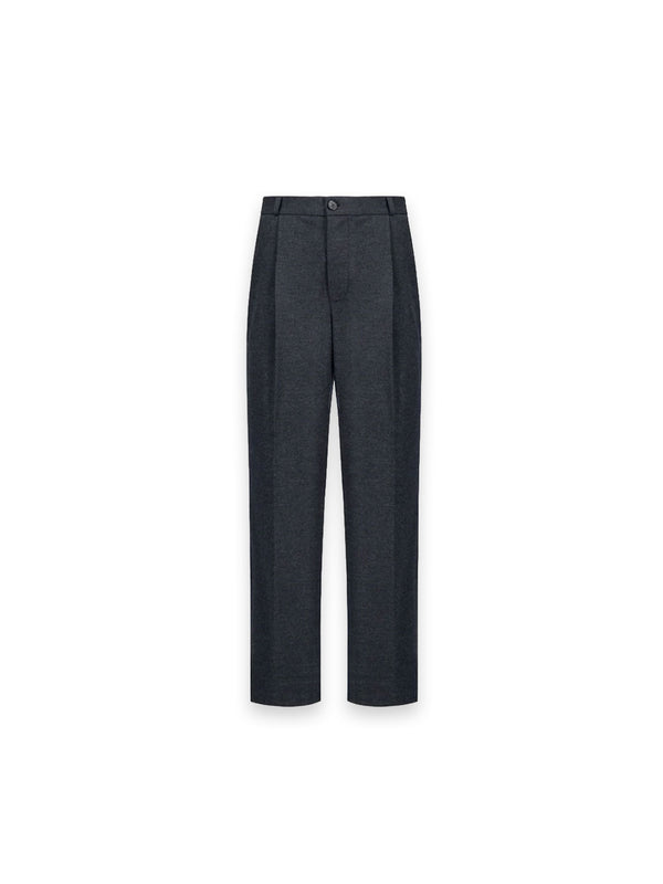 Wide Leg – Hose mit Bügelfalte