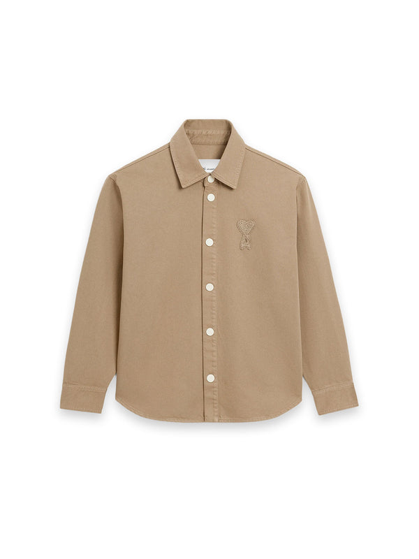 Overshirt aus fester Baumwolle