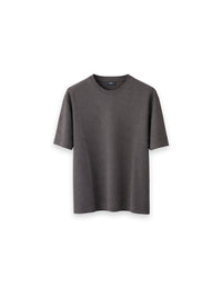 Herno Strick-T-Shirt aus hochwertiger Baumwolle