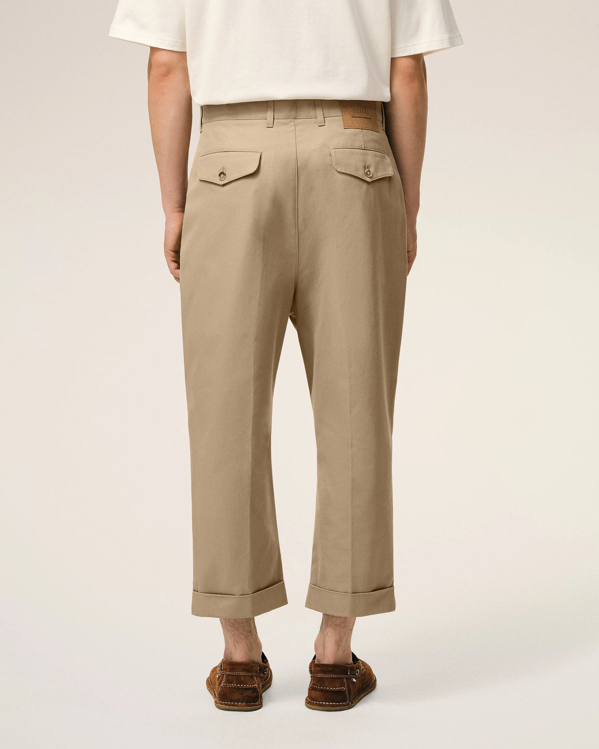 AMI Paris Tailored Cropped Hose