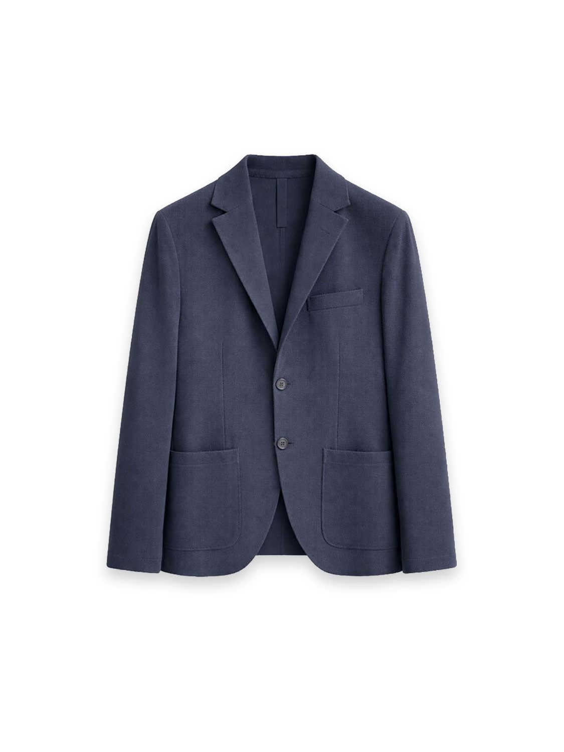 Klassischer Zweiknopf Blazer in strukturierter Qualität