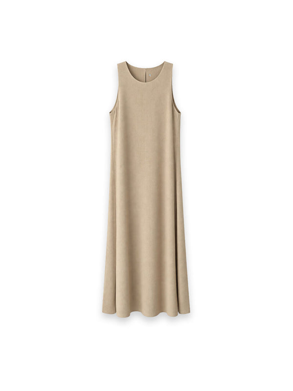 Kleid aus feiner Rippstruktur