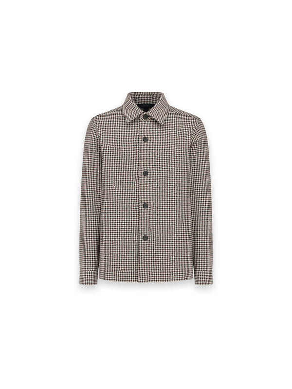 Shirt Jacket Tattersall - Hemdjacke mit Hahnentrittmuster