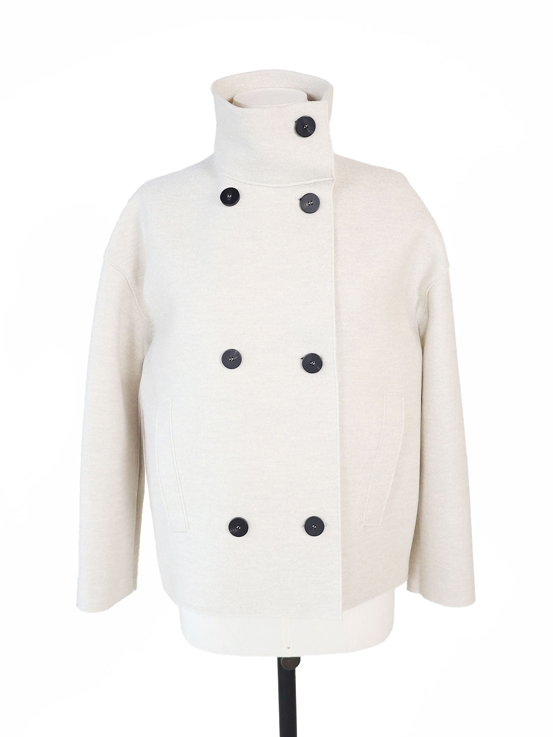 Jacke mit hohem Kragen