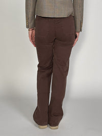 Quentin – Wide-Leg Denim aus Twill Baumwolle