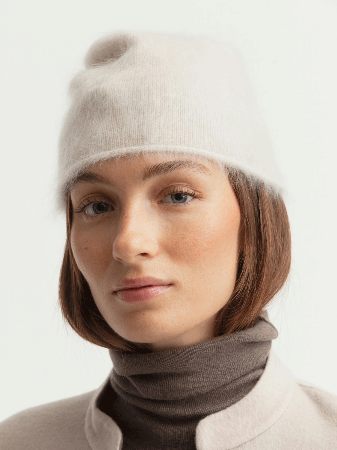 Beverly – Mütze aus Brushed Cashmere