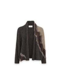 Tinaja Strickjacke – Patchwork aus edlem Cashmere