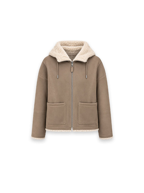 Dylan Jacke – Kapuzendesign + weiches Teddyfutter
