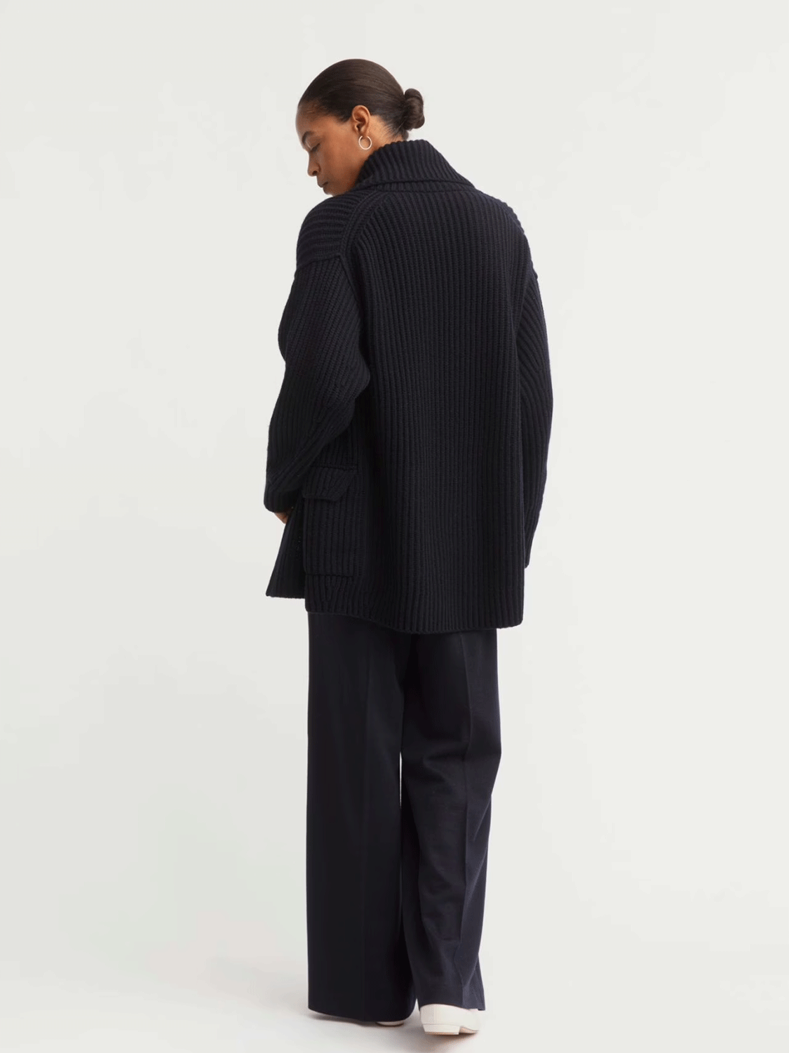 Panea – Cashmere-Cardigan mit Reverskragen