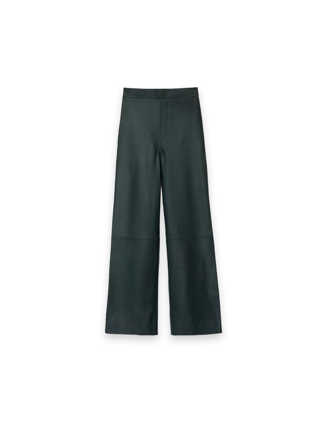 Padmara – Lederhose mit weitem Bein und edlem, glattem Finish