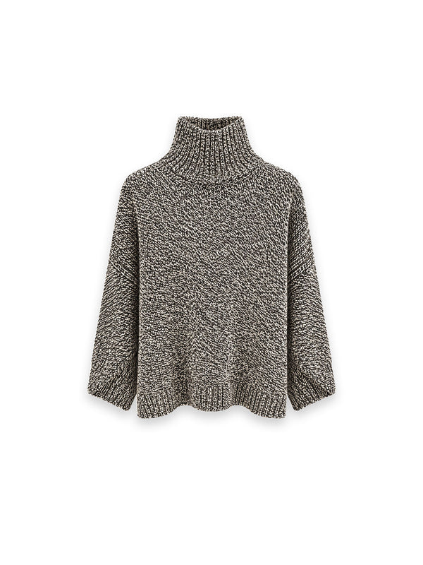 Malvina Pullover – Markanter Rollkragen