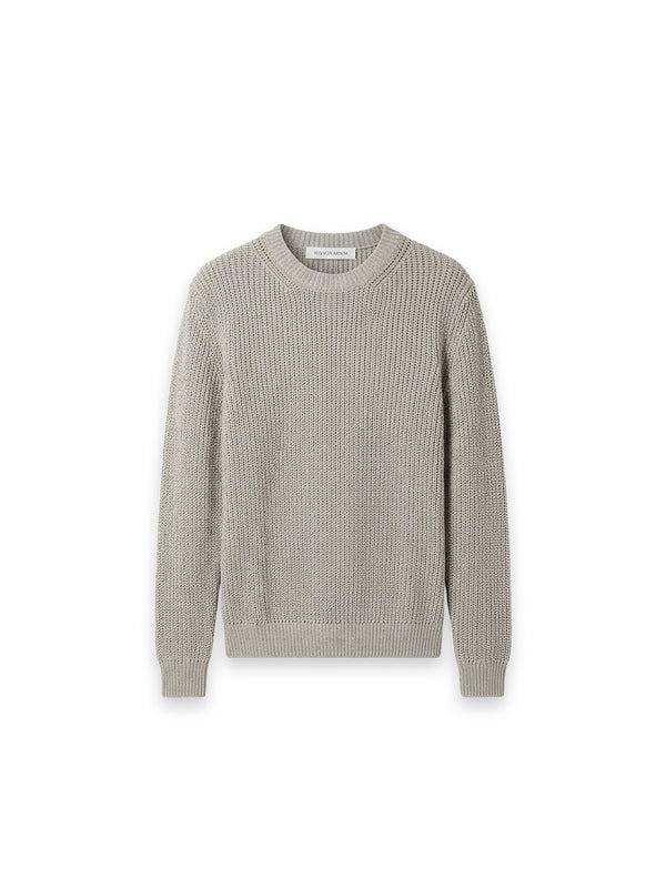 Leovan – Pullover aus weichem Materialmix