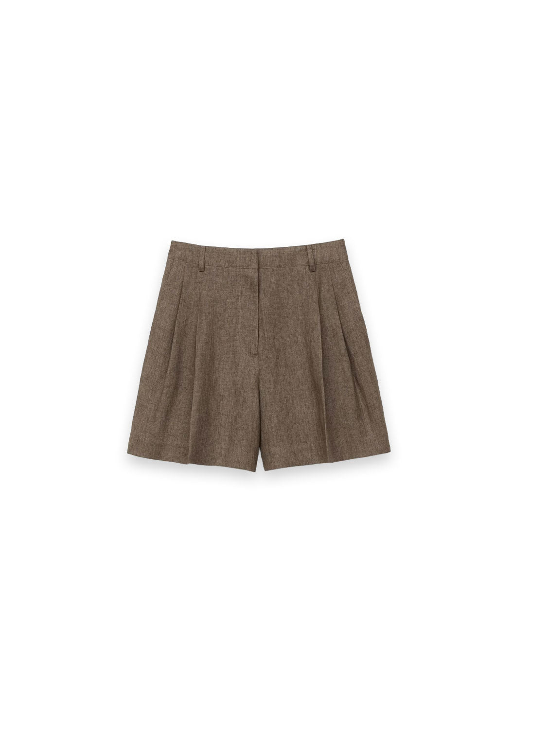 Seychell – Shorts aus leichtem Naturleinen