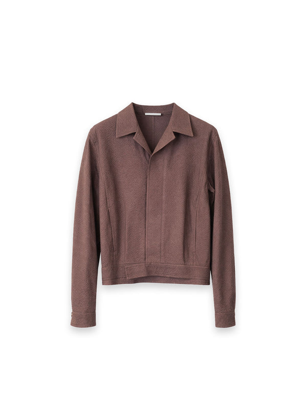 Jacke mit strukturierter Oberfläche