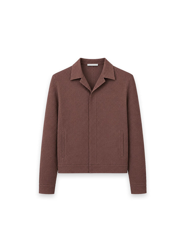 Jacke mit strukturierter Oberfläche