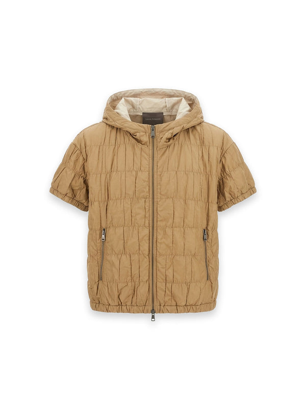 Leichte Steppjacke mit Kapuze