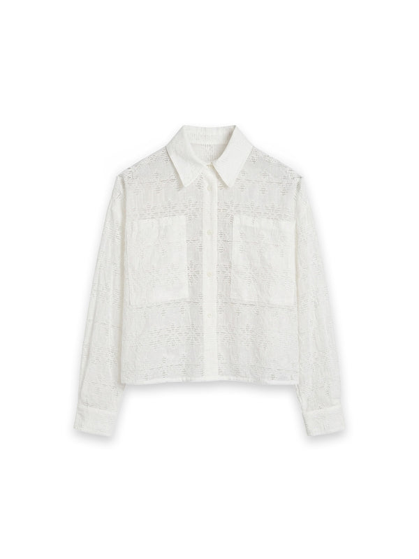 Leichte Jacke aus Spitze