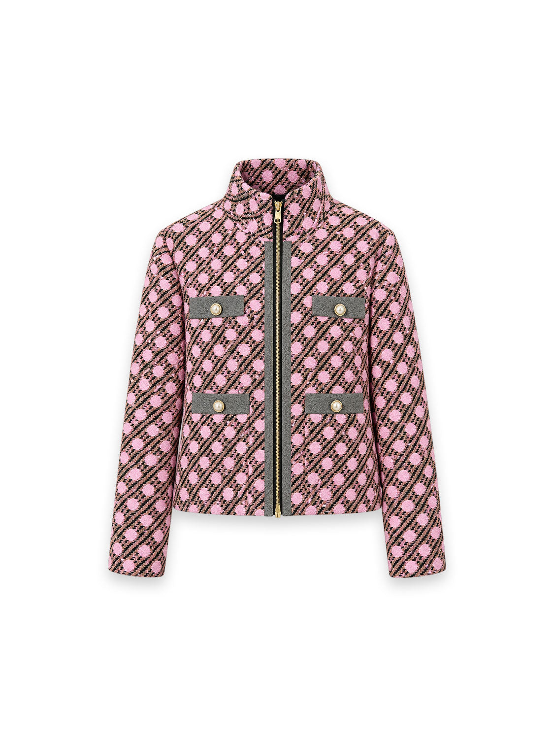 Jacke mit Graphic Dots