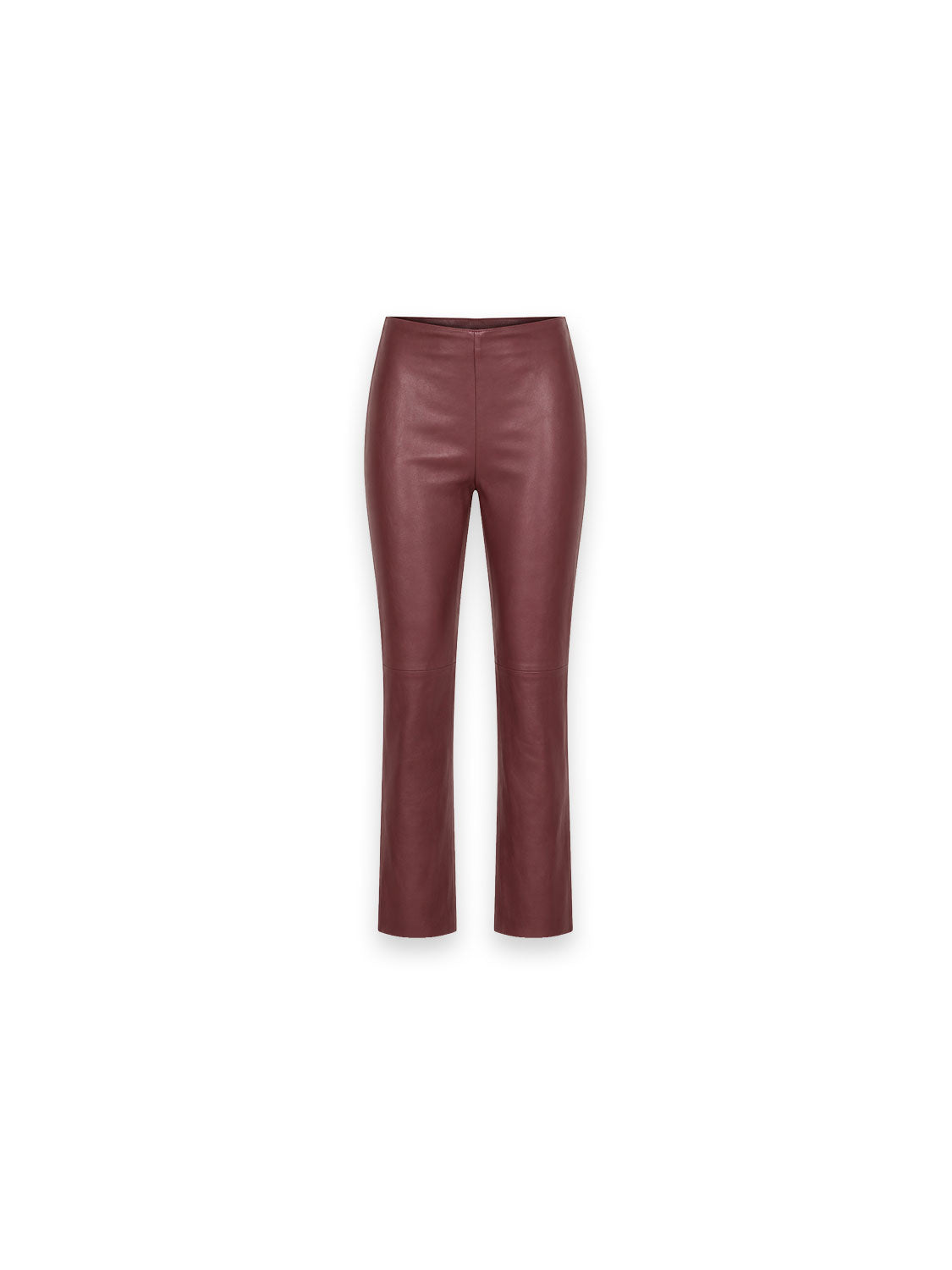 Niki – Lederhose mit geradem Bein