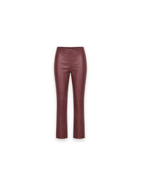 Niki – Lederhose mit geradem Bein