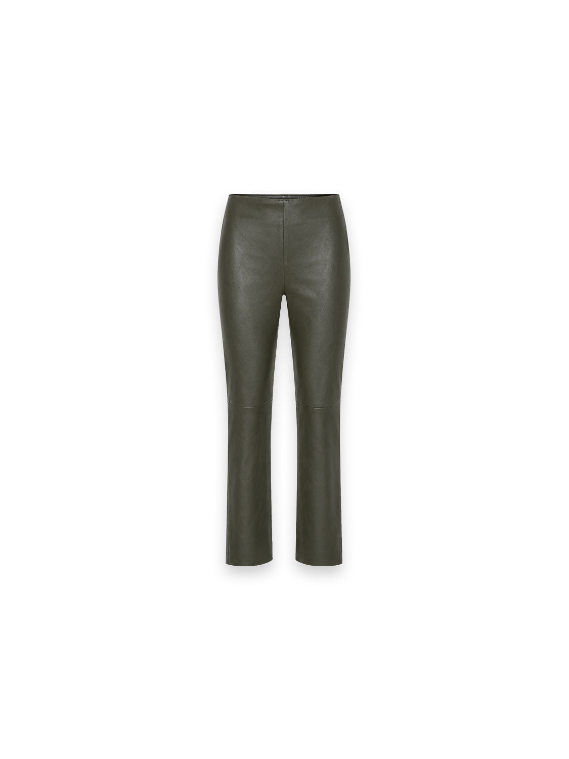 Niki – Lederhose mit geradem Bein
