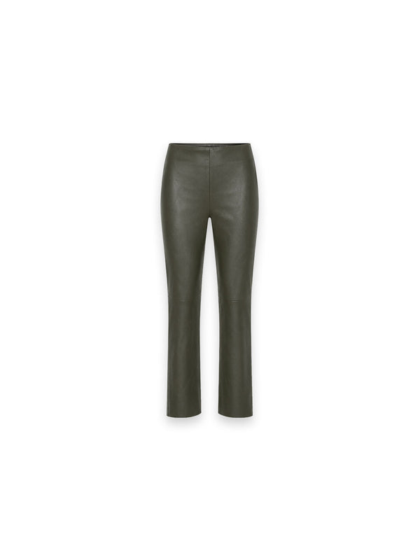 Niki – Lederhose mit geradem Bein
