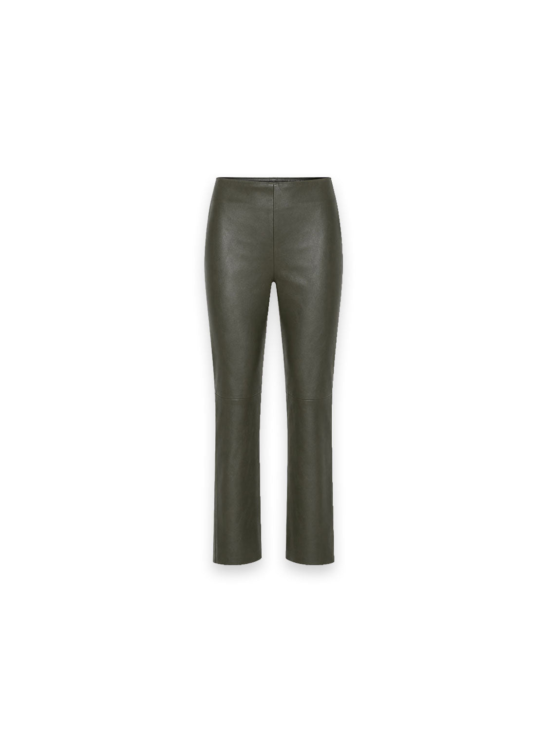 Niki – Lederhose mit geradem Bein