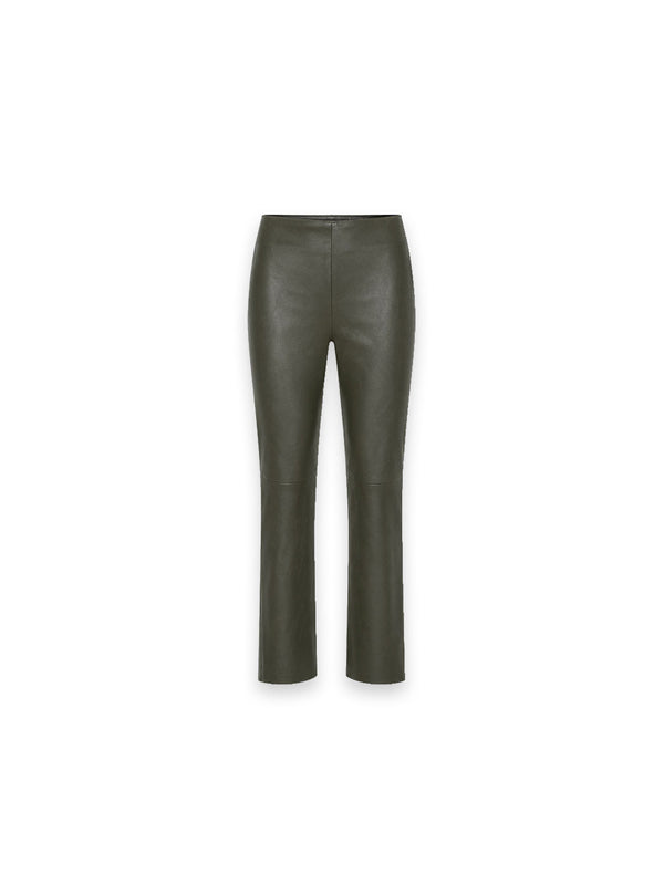 Niki – Lederhose mit geradem Bein