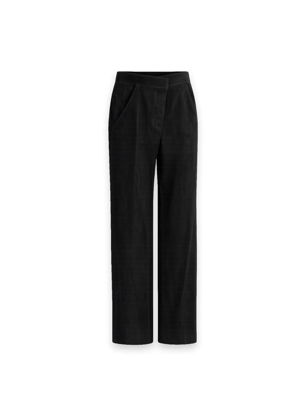 Lederhose aus weichem Veloursleder