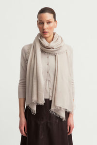 Julia - Cashmere Schal mit Fransen