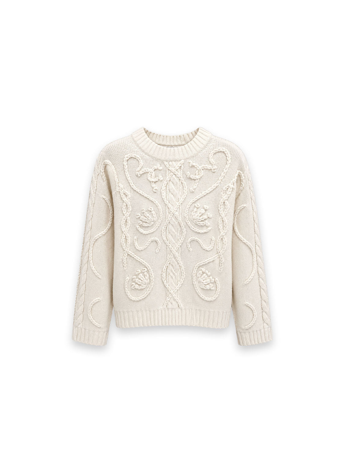 Pullover mit Strukturmuster