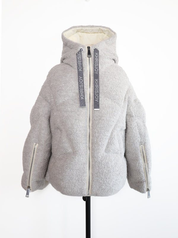 Gefütterte Jacke aus Boucle