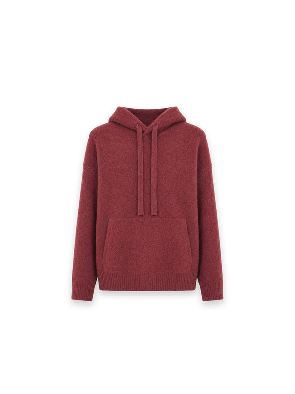Hoodie Komfortabler Strick