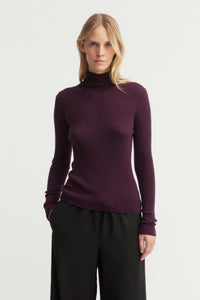 Lawa - Rollkragenpullover aus Cashmere