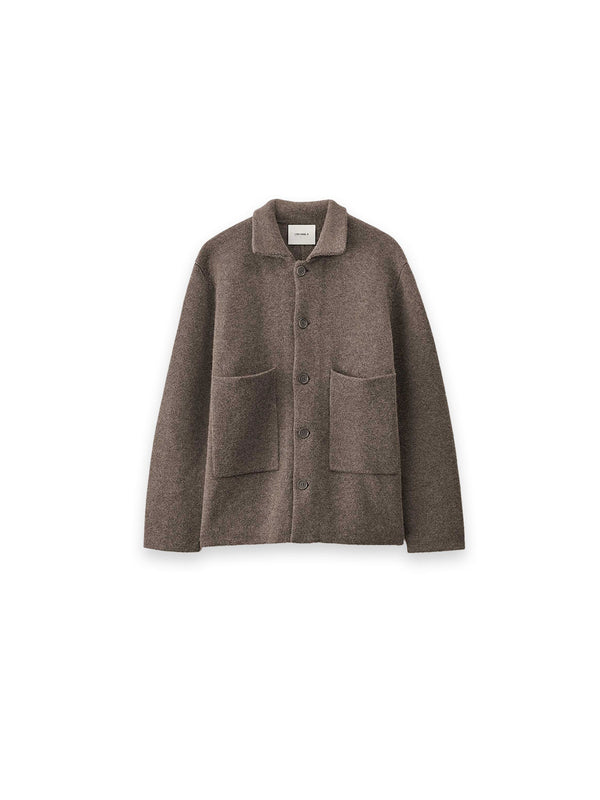 Louis Jacke – Strickjacke mit aufgesetzten Taschen